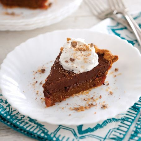 Chocolate and Caramel Pie, Easy  - Taste of the South Magazine